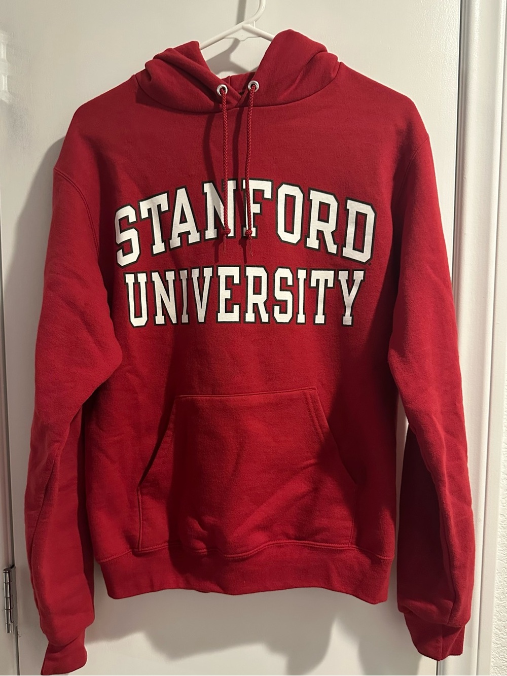Champion Red Stanford University Pullover Hoodie